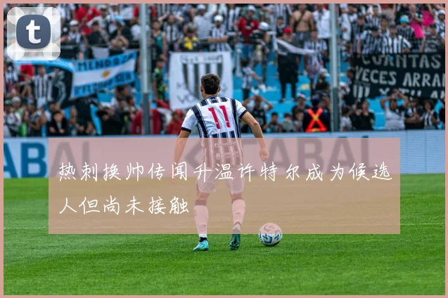 热刺换帅传闻升温许特尔成为候选人但尚未接触