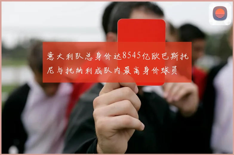 意大利队总身价达8545亿欧巴斯托尼与托纳利成队内最高身价球员